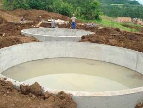 Estação de piscicultura está em obras em Águas de Chapecó